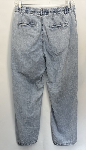 FREE PEOPLE WE THE FREE Jeans L 34x29 Pleated Baggy Retro Mom 80’s 90’s Y2K - Picture 4 of 14