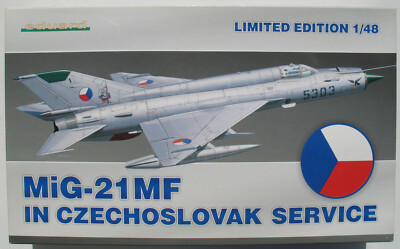 Eduard 1158 MiG-21MF Czechoslovak Service Limited 1:48 Flugzeug Bausatz Kit 21