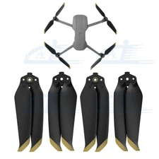2Pairs 7238F Propellers Foldable Prop Blade Gold Tip CW&CCW for DJI Mavic Air 2S