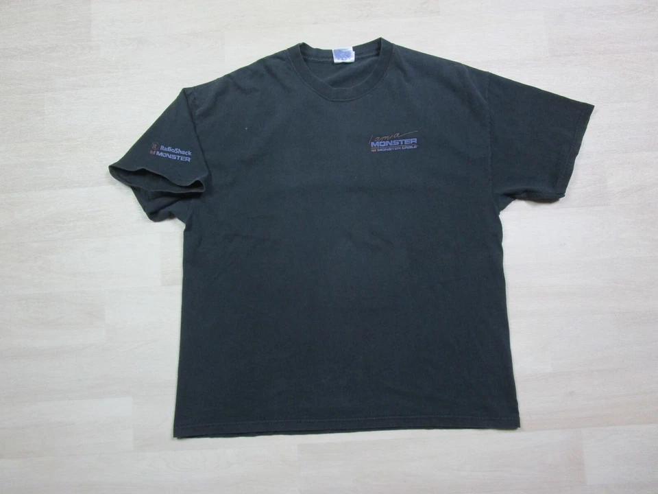 Camiseta de Colección Radio Shack (XL) Monster Cable #1 Monster Attitude Sistema de Sonido Foto 2 de 4