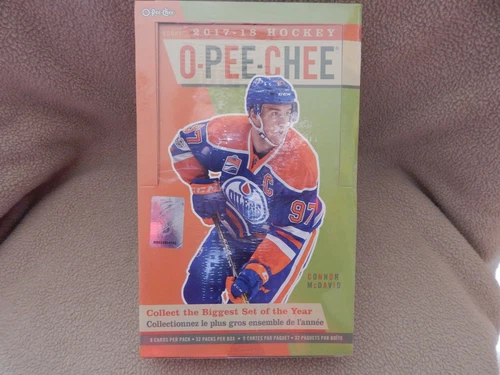 2017-18 Upper Deck O-Pee-Chee NHL Hockey Hobby Box - Factory Sealed