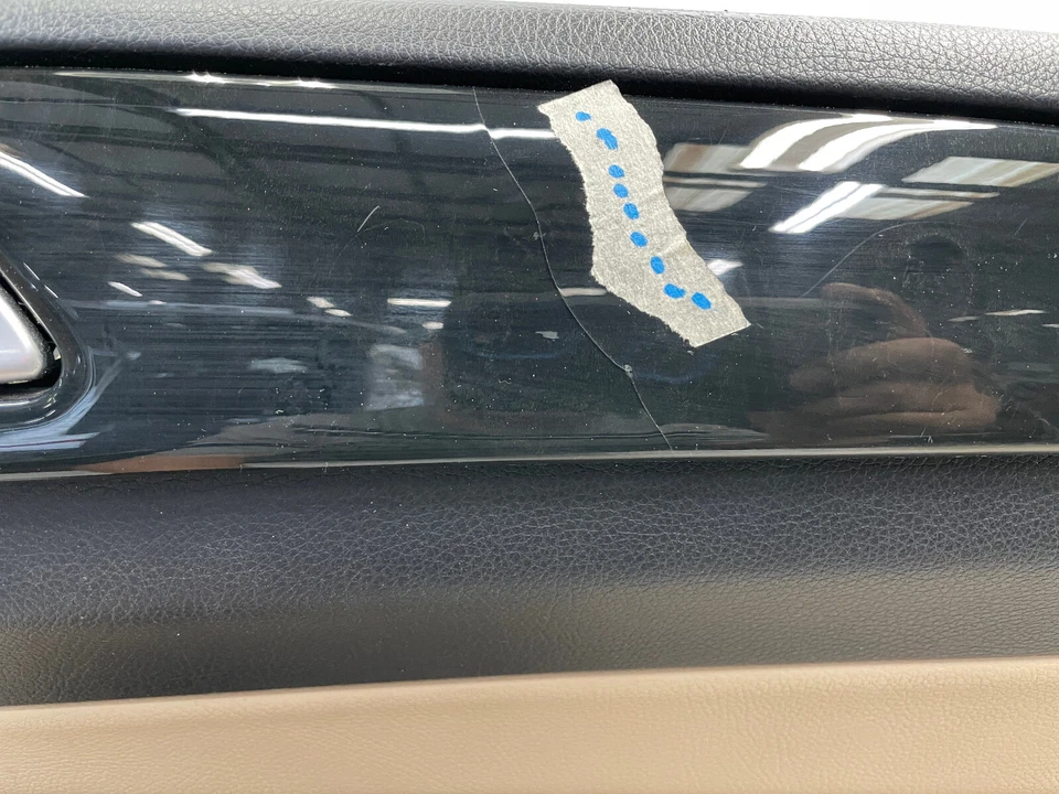 Panel de cubierta de puerta interior paso derecho delantero 17 18 19 Mercedes GLE 43 AMG 1548 OEM Foto 3 de 4