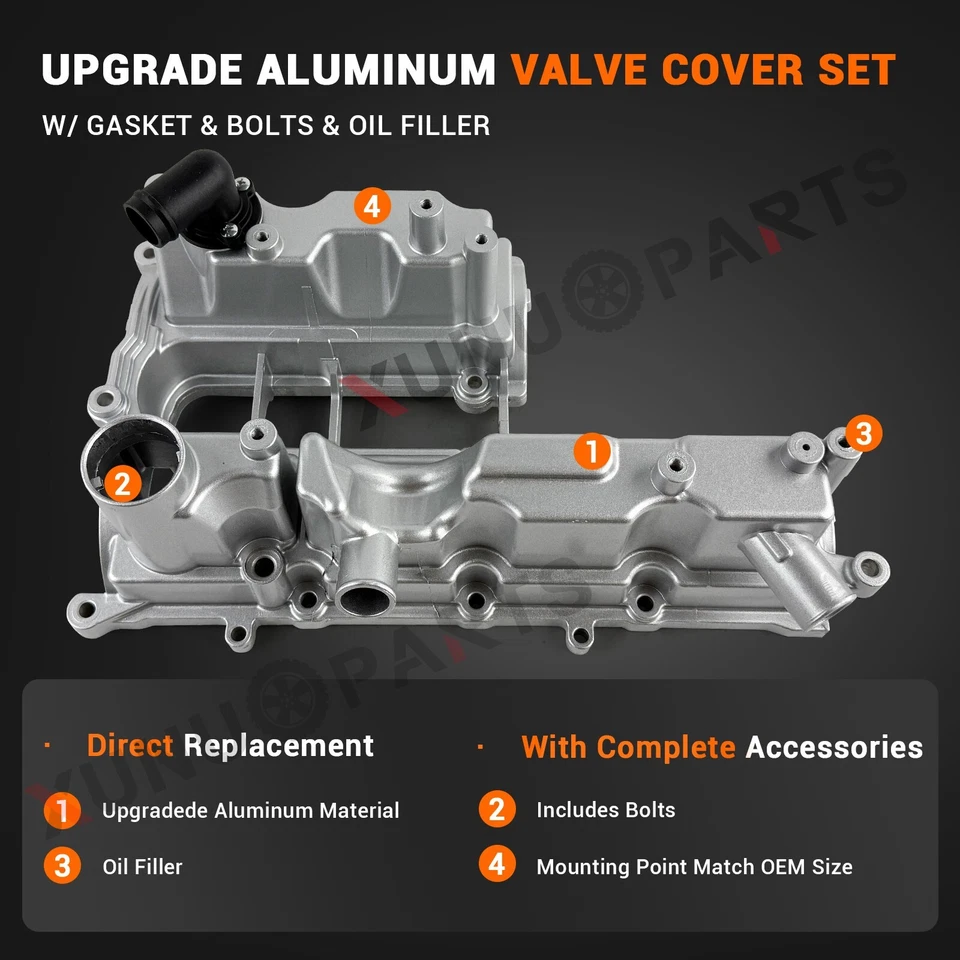 Upgraded Valve Cover for 2013-2016 Ford Escape 2014-2019 Ford Fiesta 1.6L Turbo - Image 4 of 4