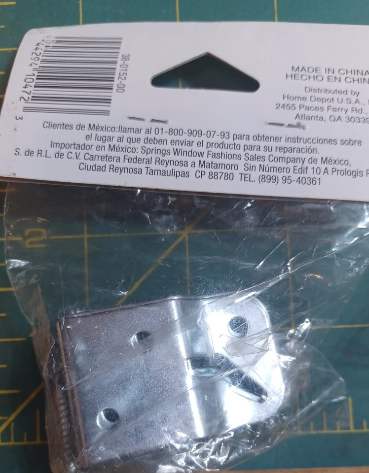 3 Sets Bali Universal Brackets for Roller Shade Blinds 633 646 - Image 3 of 4