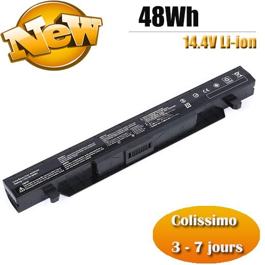 Batterie A41N1424 haute autonomie 48Wh pour PC Gamer ASUS GL552VW