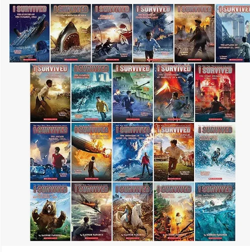 I Survived Series Complete Books Set (21 Books) SEALED  - product listing photo