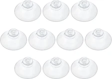 10 Pack Suction Cups 1.8 Inch, Small Rubber Suction Cups for Home Kitchen Bathro