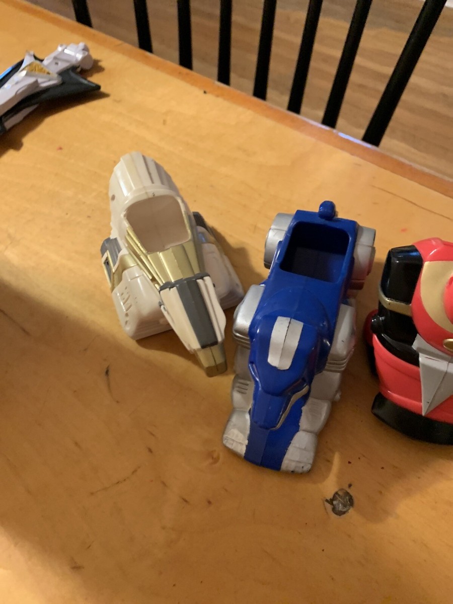 McDonalds Mighty Morphin Power Rangers Toy Set Lot Of 5 Zord
