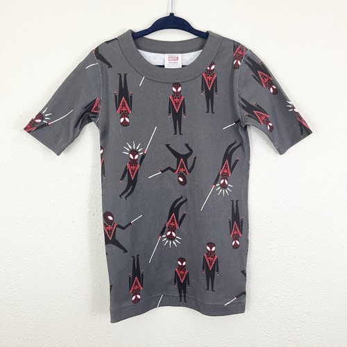 Hanna Andersson X Marvel Spider Man Organic Cotton Pajama Top Kids 120 CM US 6-7