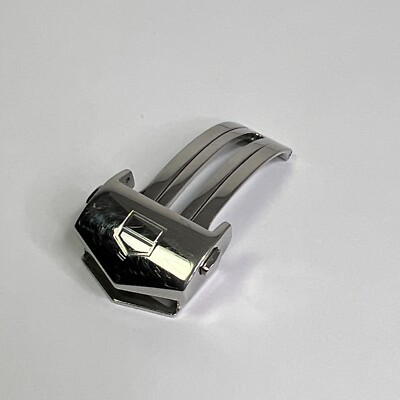 Tag Heuer 18mm Stainless Steel Deployant Deployment Men's