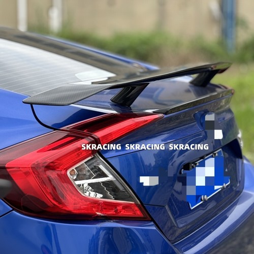 Real Carbon Fiber Rear Spoiler Wing For 2016-2022 Mercedes Benz GT GT63 2Dr 4Dr - Picture 17 of 23