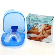 Anti Snore Mouthpiece Aid Stop Snoring Set Snore Stopper Device - Ships from USA