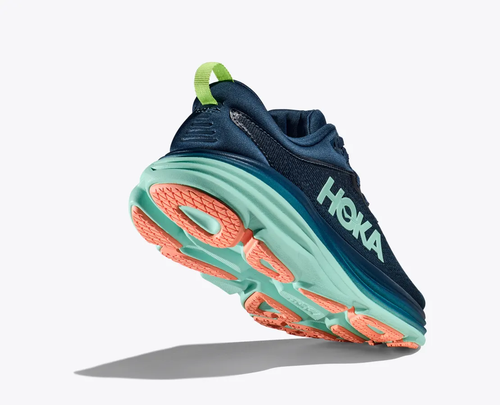 Hoka Bondi 8 woman - col.MSF(Midnight/Seafoam) - Afbeelding 4 van 9