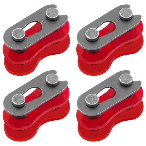 Caltric 520 Chain Master Link For Motorcycle Bike ATV Connecting Link Red - Picture 3 of 8