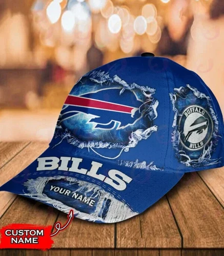Buffalo Bills-Personalized football Classic Cap