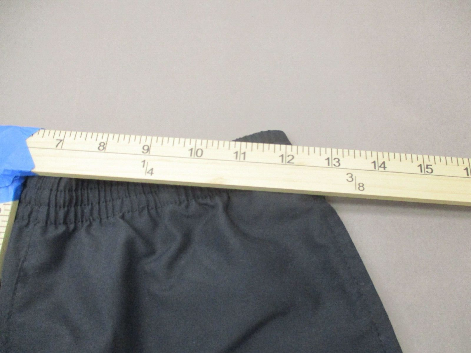 FILA Taglia M (8 10) Pantaloncini da corsa sportivi neri con tasca elasticizzati in vita 444