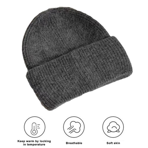 Features This Hat Is Designed in Solid Color Is Very Elastic Suitable - Picture 3 of 19