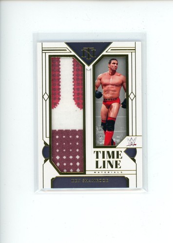 2024 National Treasures Ken Shamrock #TM-KSH Time Line Materials Relic 8/99