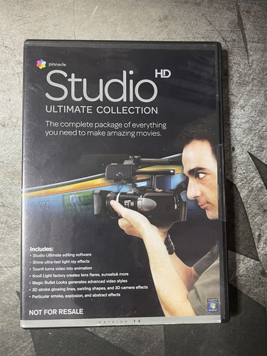 Pinnacle Studio HD Ultimate Collection Version 14 - BRAND NEW! SEALED!