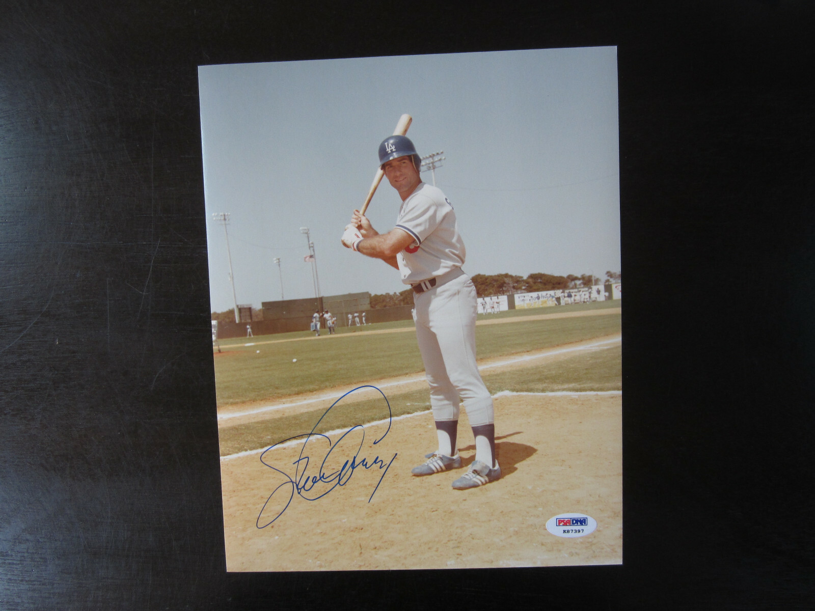 Steve Garvey Autographed Signed Los Angeles Dodgers 8 x 10 Photo PSA/DNA 