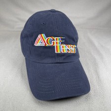 Age Less Technology Solutions Hat Men OS Blue Strapback Cap Embroidered Apollo