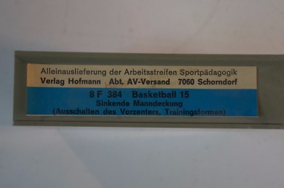 Super 8 Film S8 mm Basketball 15 FWU Lehrer Sportunterricht Sport 70er 384