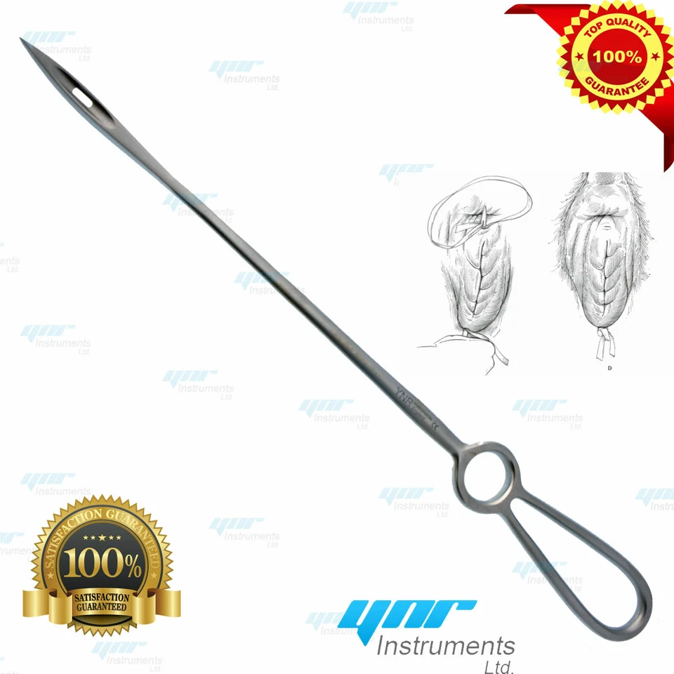 BUHNER AGUJA VETERINARIA 12"  Foto 3 de 3