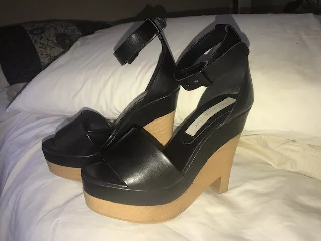 Stella mccartney cheap wedge sandals