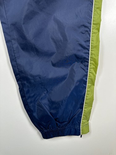 Vtg Nike Boys Track Pants Jogger Active Running Windbreaker Blue Sz XL 18-20 - Picture 4 of 14