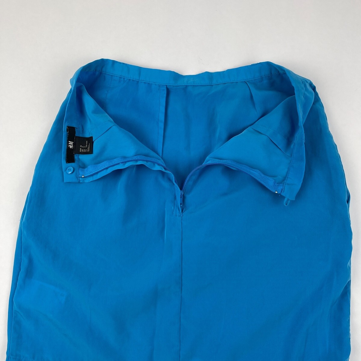 H&M Womens Wrap Skirt, Blue Size 2 | eBay