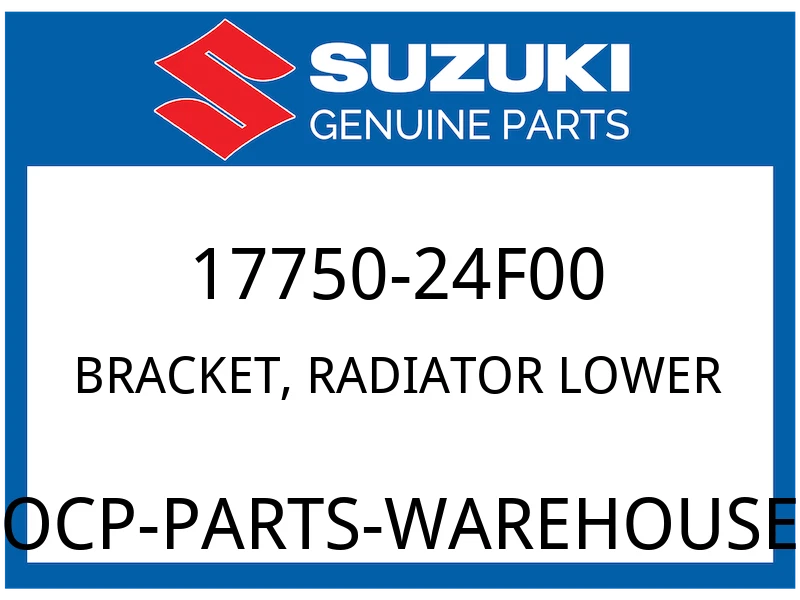 BRACKET, RADIATOR LOWER