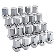 14x1.5mm 1.77 Inch 7/8 Hex OEM Factory Style Large Acorn Seat Lug Nuts Factor...