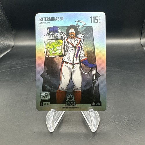 2025 Bo Jackson Battle Arena Alpha Update Exterminaber Steel Battle Foil Rookie