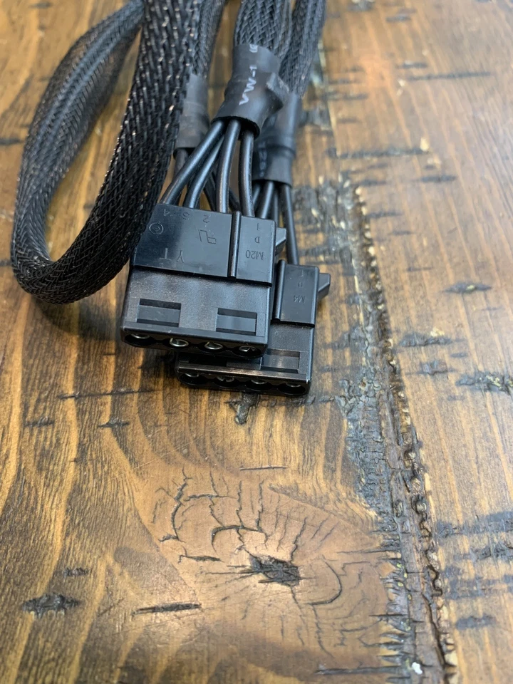 5 Pcs EVGA SuperNOVA  6 pin PERIF to 4X DRIVER POWER   - Image 4 of 4