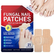 Toenail Fungus Treatment Extra Strength - 21 Patches, 8-Hour Firm Adhesion