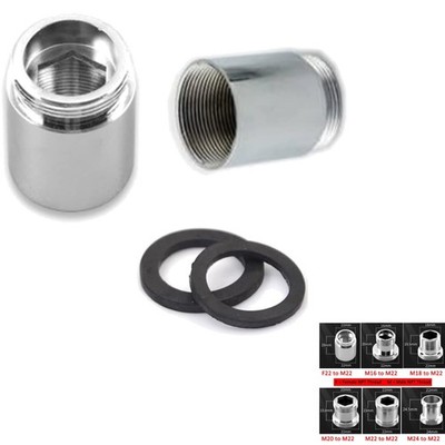 Wasserhahn Adapter, Messing, 22 mm NPT, 2 Stück, Verbindungsstücke, Wasserhah...