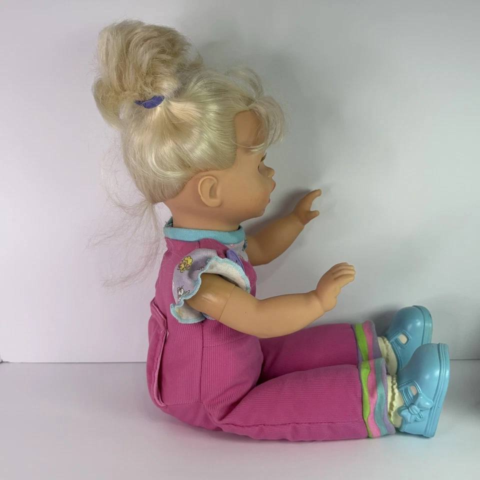 Vintage 2005 Mattel Little Mommy Play All Day Toddler Interactive Doll Talks - Image 3 of 4