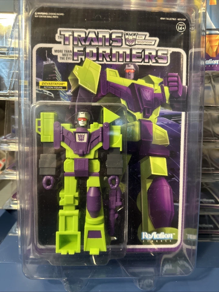 Super7 Reaction Transformers Decepticon Collection Lot of 13 New Sealed - Image 3 of 4