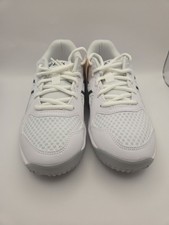 ASICS Upcourt 6 GS Kids White Black Athletic/Volleyball Shoes Sneakers Size 4