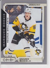 2018-19 O-Pee-Chee Silver #646 Juuso Riikola RC