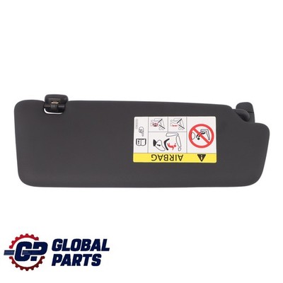 Audi A5 8T Sun Visor Left N/S Sunvisor Mirror Panel Black 8K0857551P
