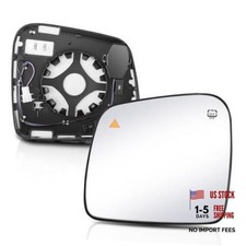 Driver Side Replacement Mirror Glass Compatible with Jeep Grand Cherokee 2011