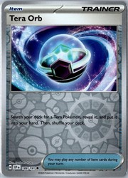 Tera Orb 189/191 Uncommon Reverse Holo Surging Sparks