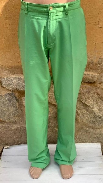 Men Lindeberg Trousers Mint Polyester XL