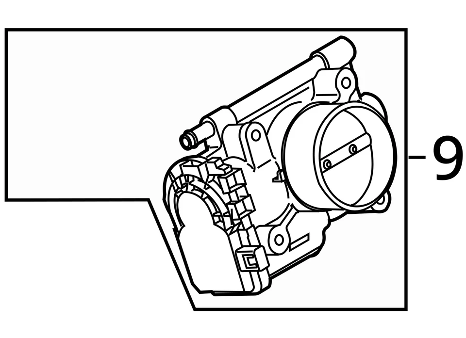 Mazda 5 2008-2010 carrocería del acelerador LSSPY Foto 4 de 4