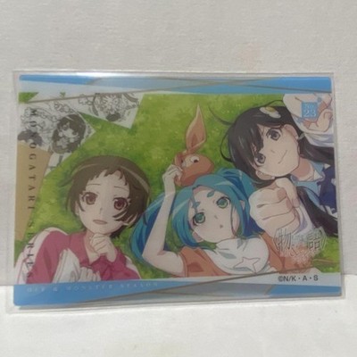 Monogatari Series Nisio Isin Nadeko Sengoku Clear Card Official New
