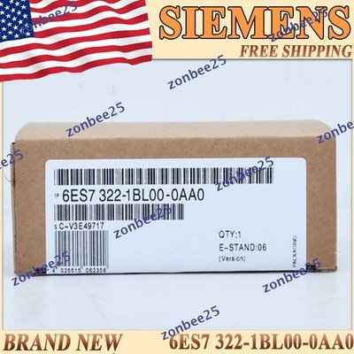 Brand New Siemens 6ES7 322-1BL00-0AA0 US 6ES7322-1BL00-0AA0 1PC Digital Output