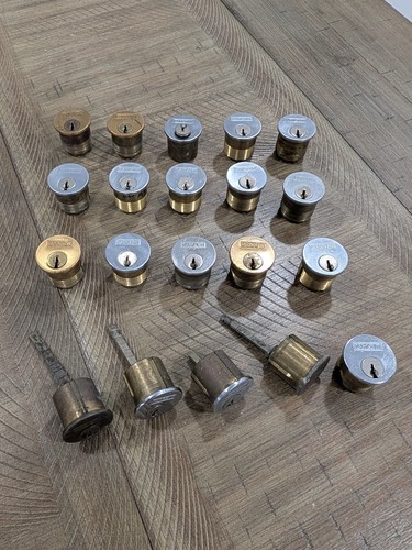 (20) Sargent Mortise Lock Cylinders-Selling As Is For Parts