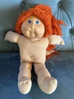 Vintage Cabbage Patch Xavier Roberts signed Long Red Hair Blue Eyes Cutie
