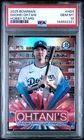 144692221 Shohei Ohtani 2025 Bowman #HS-4 Hobby Stars Chrome PSA 10
